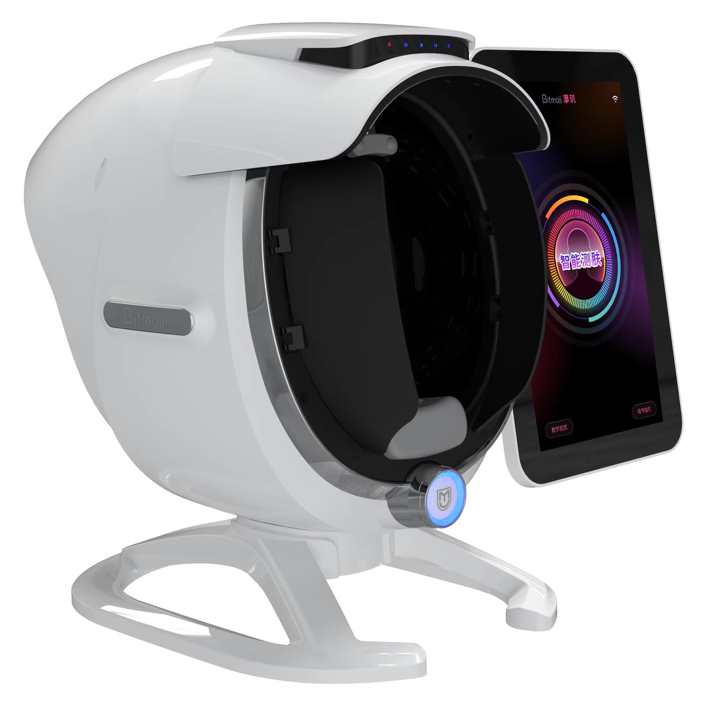 3D Visia Moji Intelligent Skin Analysis Bitmoji 8 Spectrum Digital Analyzer Face Analysis Machine Facial Scanner Analyzer