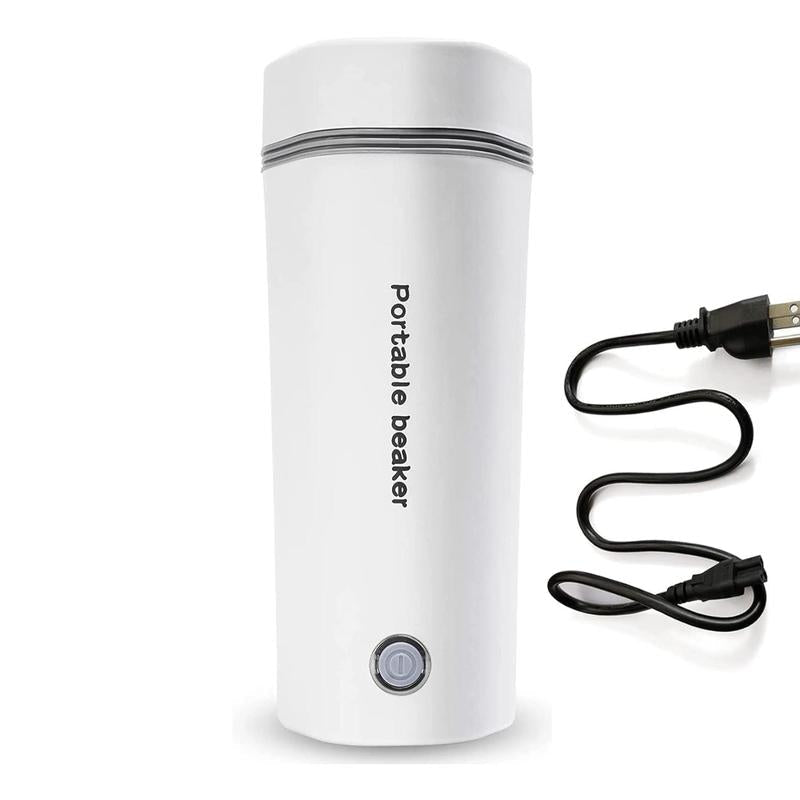 Portable Electric Kettle, Multipurpose 300W Electric Kettle with Detachable Lid, Automatic Shut-Off Travel Kettle, Universal Hot Water Maker for Home Office Outdoor Camping