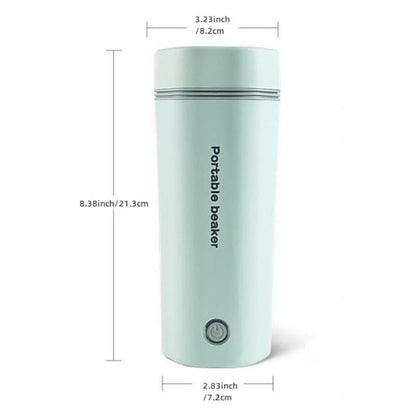 Portable Electric Kettle, Multipurpose 300W Electric Kettle with Detachable Lid, Automatic Shut-Off Travel Kettle, Universal Hot Water Maker for Home Office Outdoor Camping