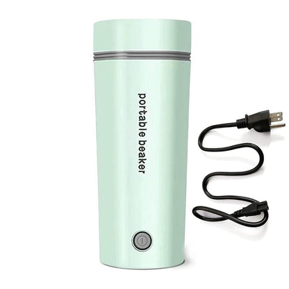 Portable Electric Kettle, Multipurpose 300W Electric Kettle with Detachable Lid, Automatic Shut-Off Travel Kettle, Universal Hot Water Maker for Home Office Outdoor Camping