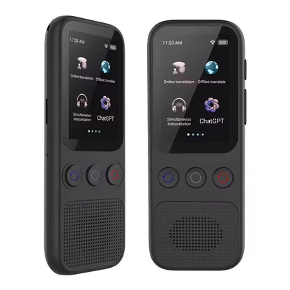 S80 AI Translation Device Real-Time Smart Voice Photo Translator 138 Languages 18 Offline Portable Text Voice Translating
