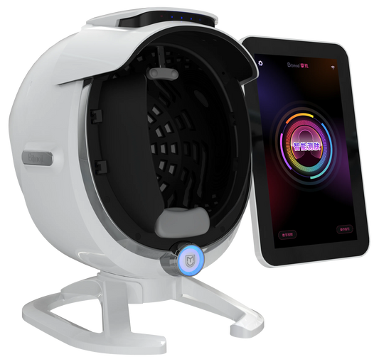 3D Visia Moji Intelligent Skin Analysis Bitmoji 8 Spectrum Digital Analyzer Face Analysis Machine Facial Scanner Analyzer