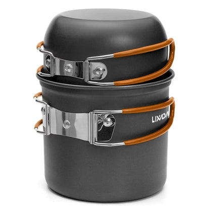 Ultralight Camping Cookware Portable Mess Kit Camping Pot and Pans Cooking Set Hiking Picnic Equipment High Quality